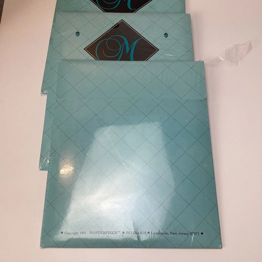 3 Masterpiece Crystal Clear Laser Printer Labels 8.5x11 Full Sheet 3 Packs